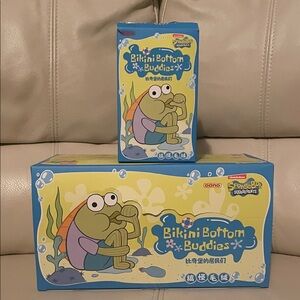POP Mart SpongeBob SquarePants Bikini Bottom Buddies Blind Box. Limp Fish